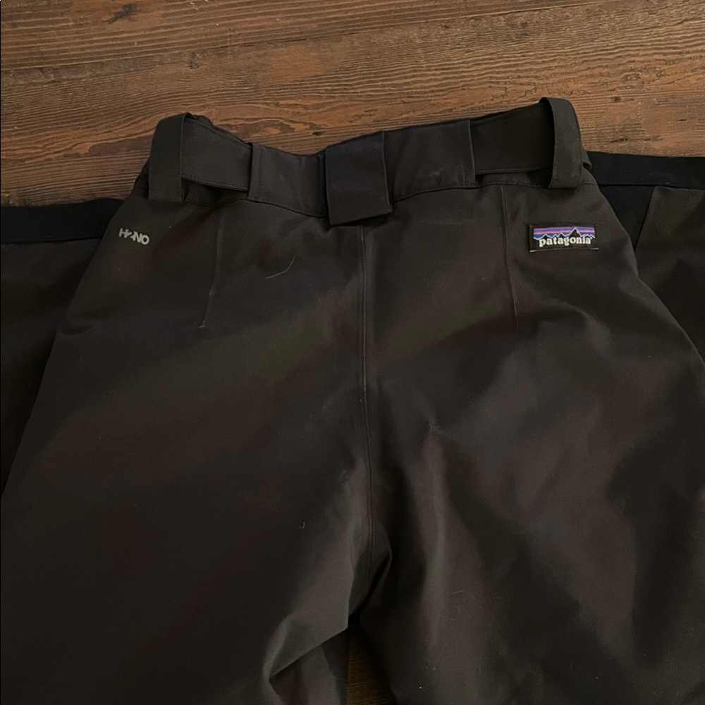 Patagonia Black Kids Ski Pants Size M/10❄️⛷️❄️